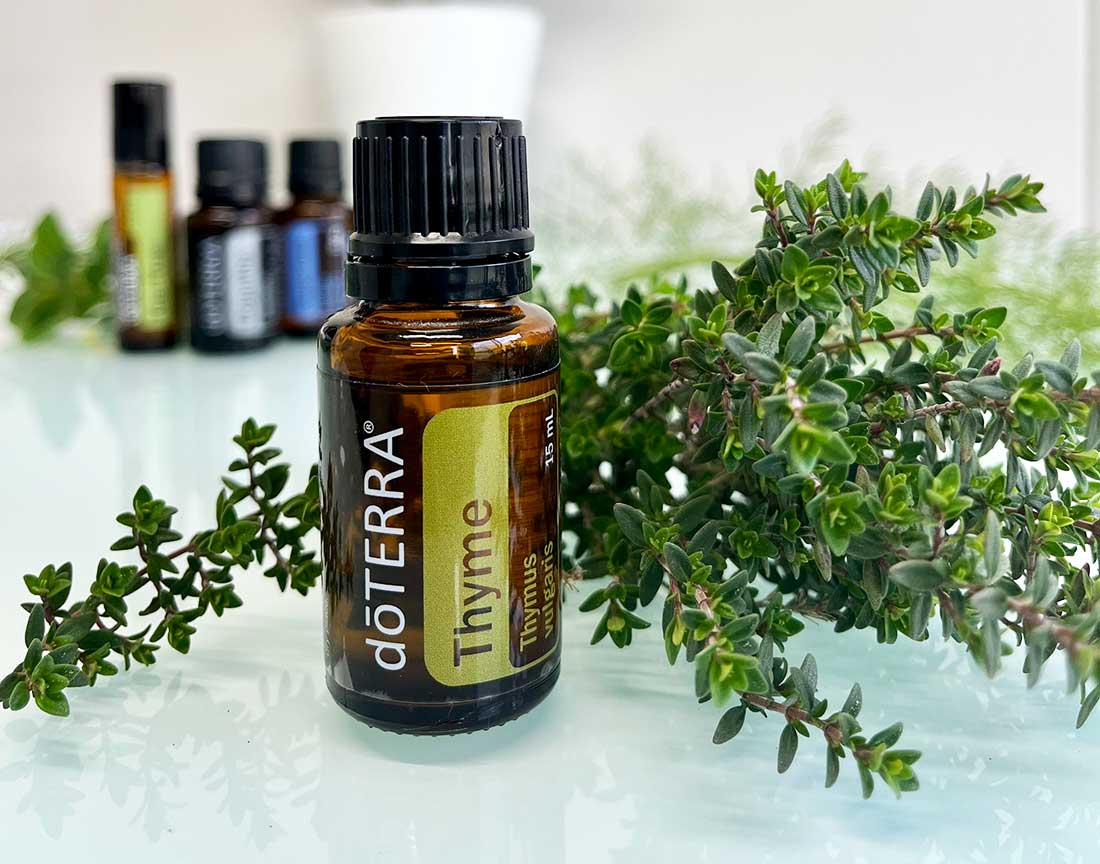 Thyme Essential Oil. Copyright: Hayes Photography